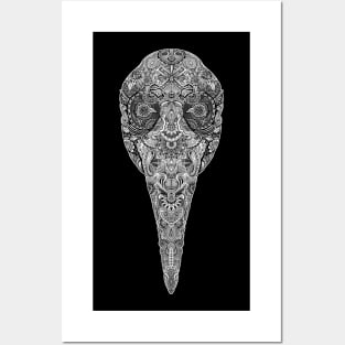 Paisley Plague Mask BoW Posters and Art